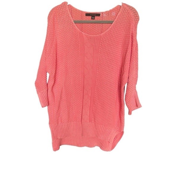 Fever coral sweater NWT oversized faded look size small - Picture 1 of 13